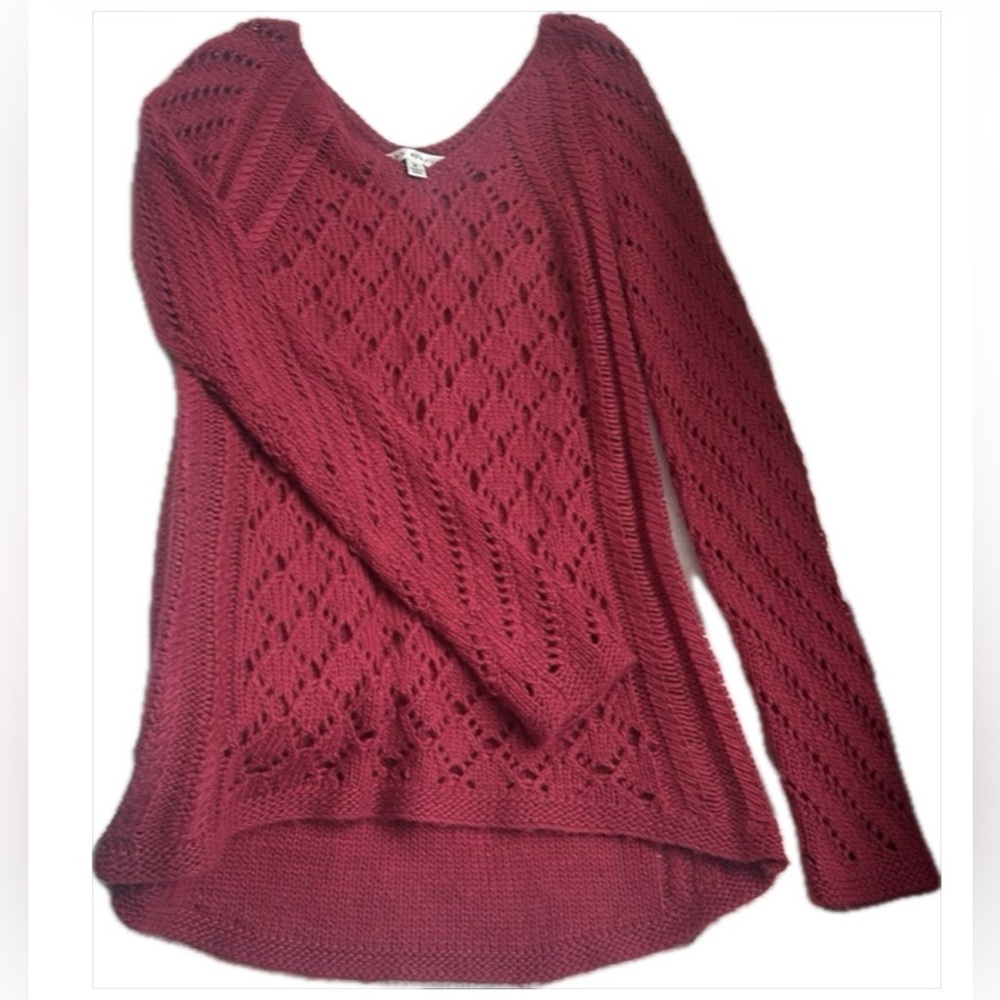 Max Studio Wool Blend Knit Sweater
